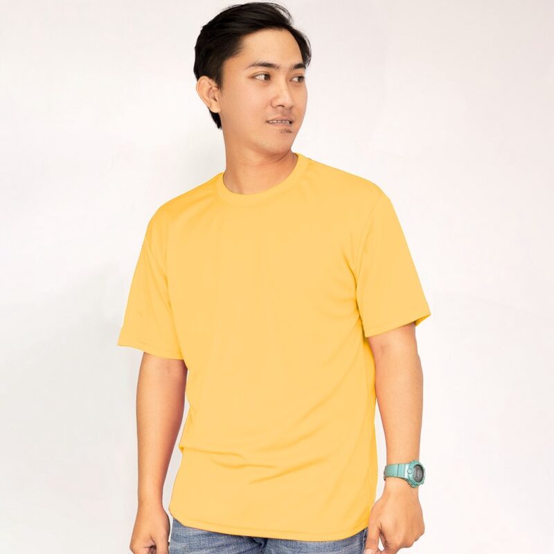 PANBASIC Airtec Microfiber Minimesh T-Shirt Yellow