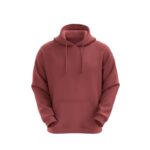 Baby Terry Hoodies Burgundy