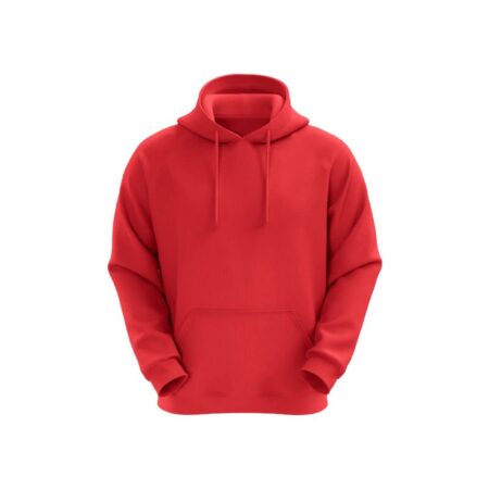 Baby Terry Hoodies Red