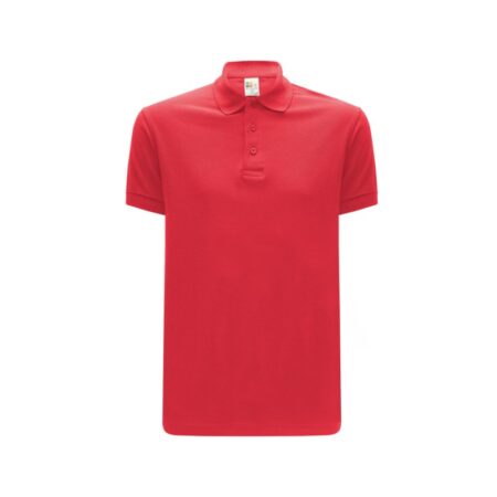 Basic Honeycomb Polo Red
