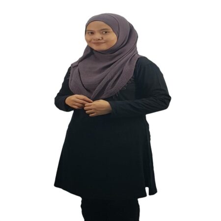 Classic Muslimah Fullycombed Black