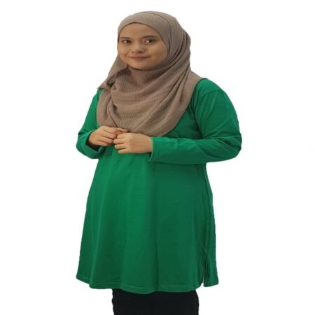 Classic Muslimah Fullycombed Kelly Green