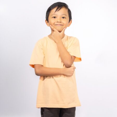 PANBASIC Kids T-Shirt – Apricot Ice