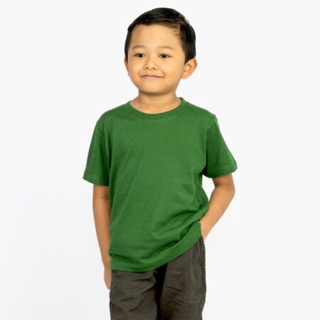 PANBASIC Kids T-Shirt – Bottle Green