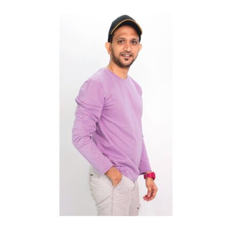 PANBASIC Long Sleeve T-Shirt - Lavender