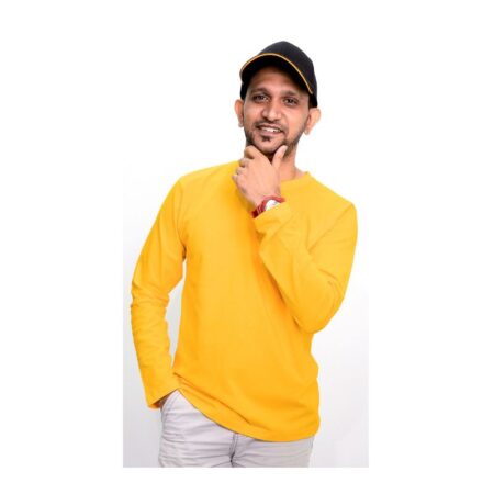 PANBASIC Long Sleeve T-Shirt - Yellow