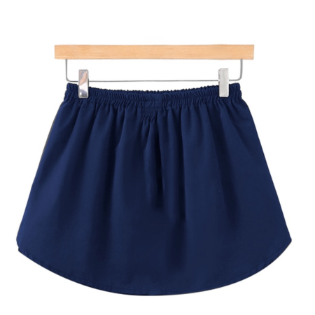 Skirt Extender Half Moon Coton - Navy Blue