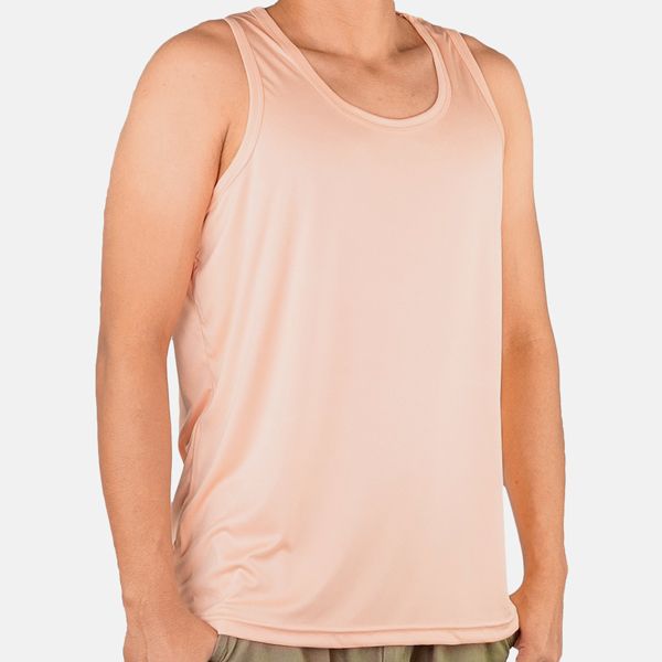 Sleeveless Supercool T-Shirt Peach