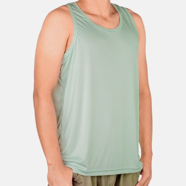Sleeveless Supercool T-Shirt emerald green