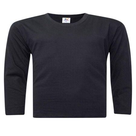 Vivid Supercool Long Sleeve T-Shirt - Black