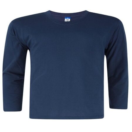Vivid Supercool Long Sleeve T-Shirt - Navy Blue