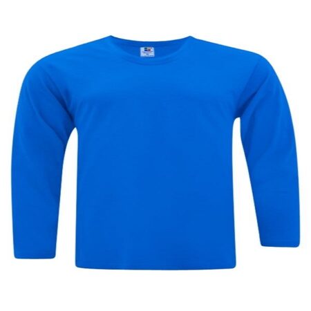 Vivid Supercool Long Sleeve T-Shirt - Royal Blue