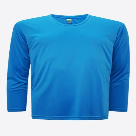 Vivid Supercool Long Sleeve T-Shirt - Turquiose