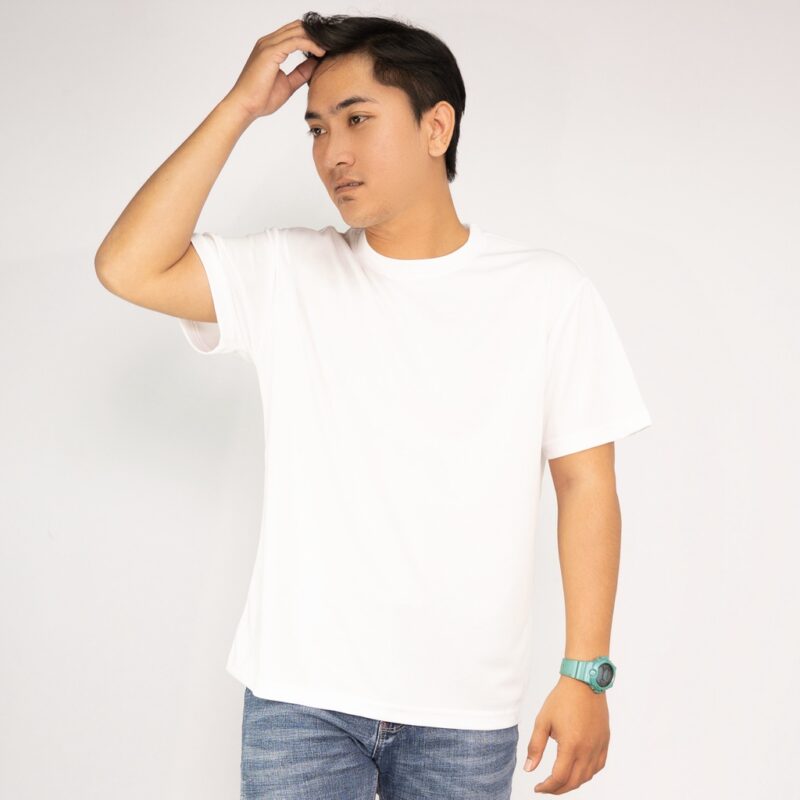 PANBASIC Airtec Microfiber Minimesh T-Shirt White