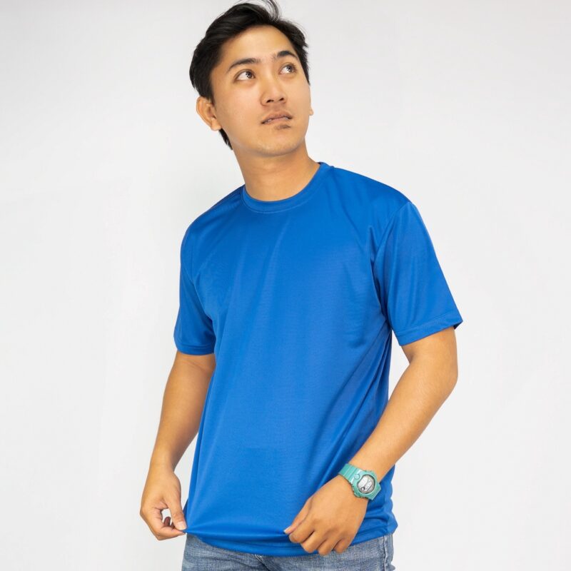 PANBASIC Airtec Microfiber Minimesh T-Shirt Royal Blue