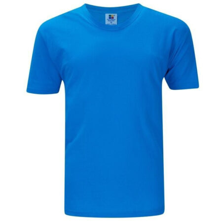 MD Textile Enzyme Series (190gsm)100% Cotton Plain T-Shirt Turquoise
