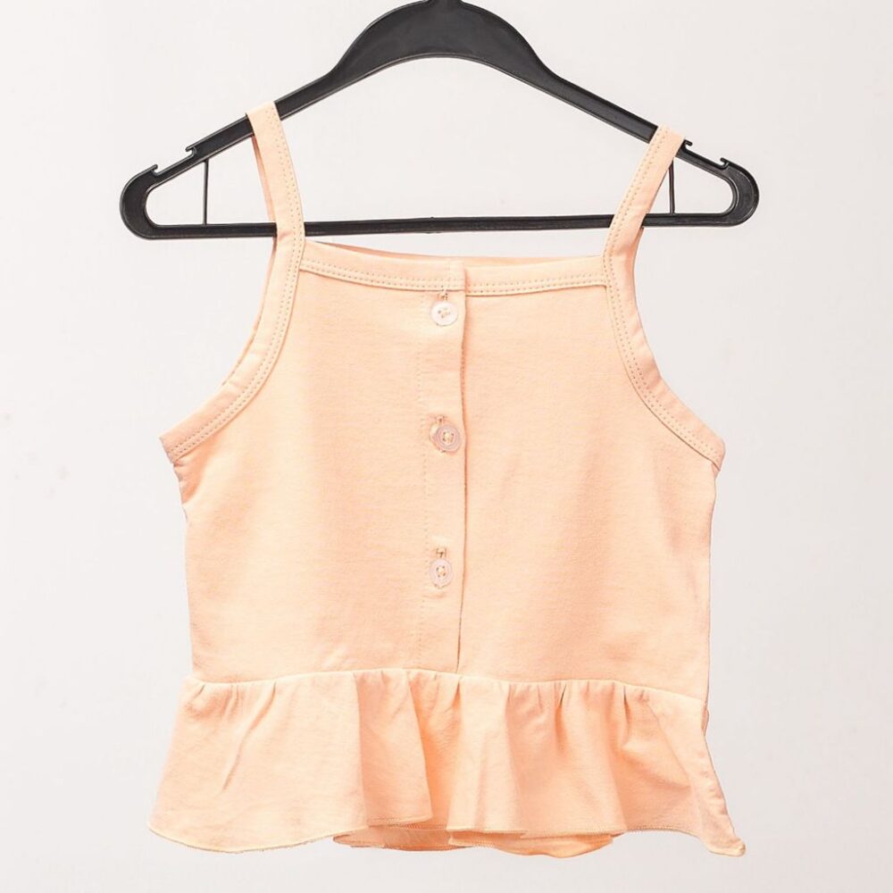 Baby-Girl-Button-Top-Peach