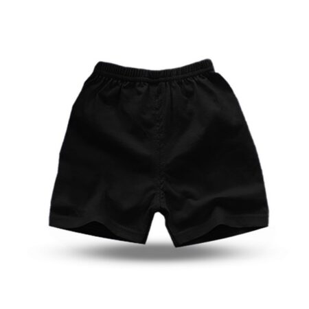 MD TEXTILE Kids Short Pants 100% Cotton – Black