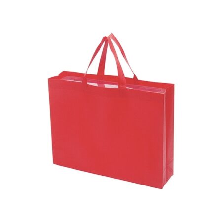 a3 non-woven bag - red