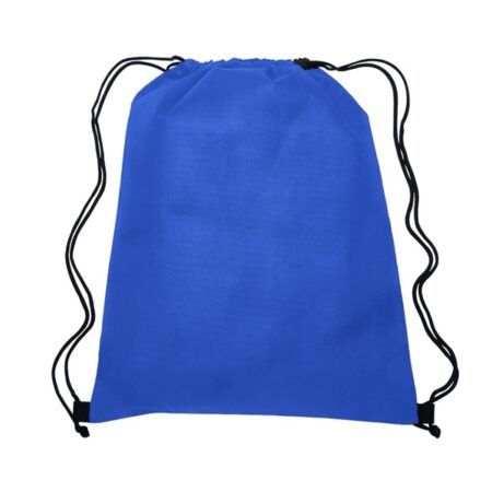 value drawstring bag - royal blue