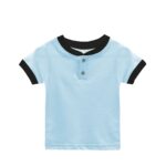 Kids Casual Polo 100% Cotton – Sky Blue
