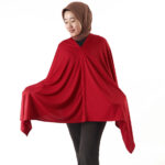 Microfiber Cotton Feel Nursing Cover - Black - Image 4