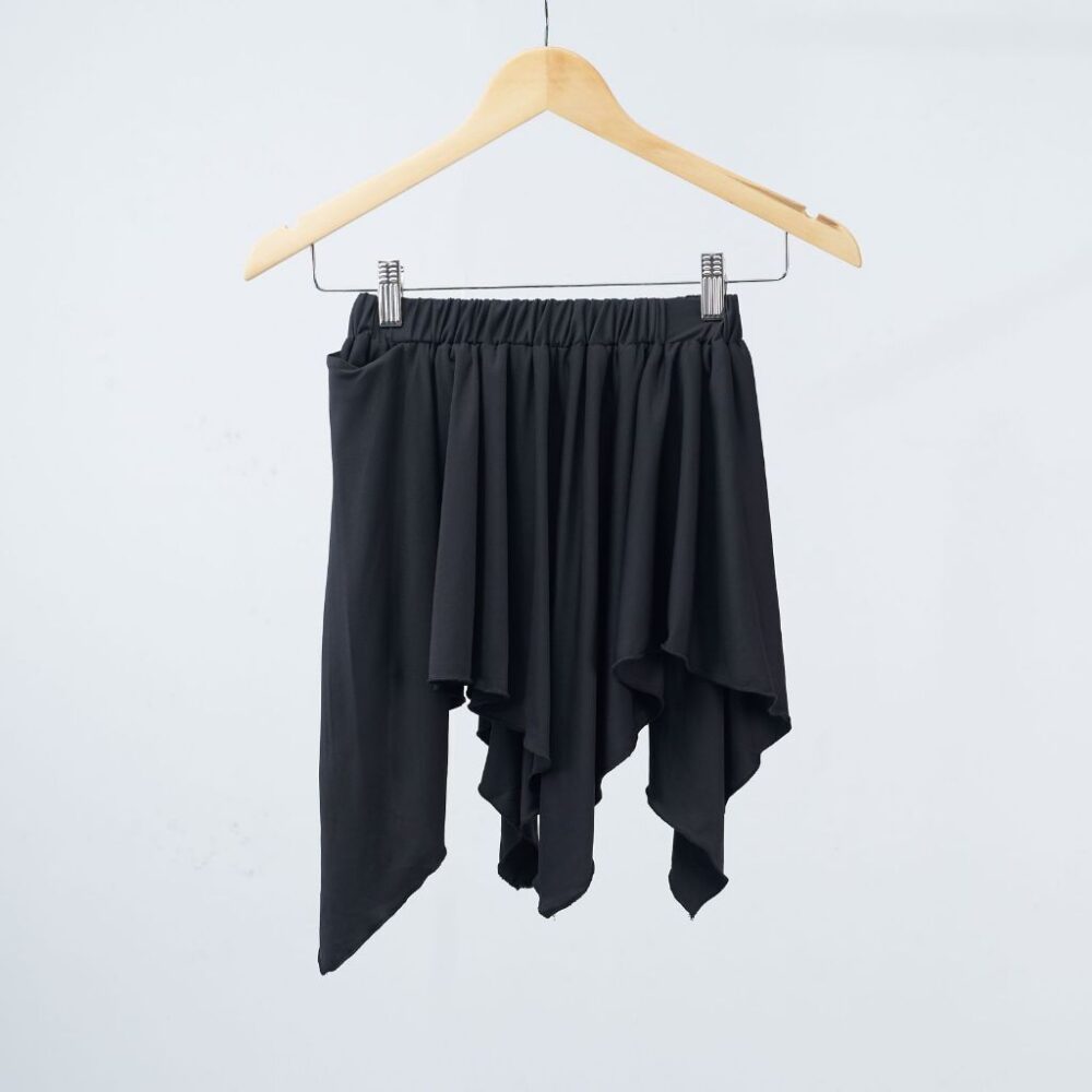 POCKET Asymmetrical Skirt Extender - Black