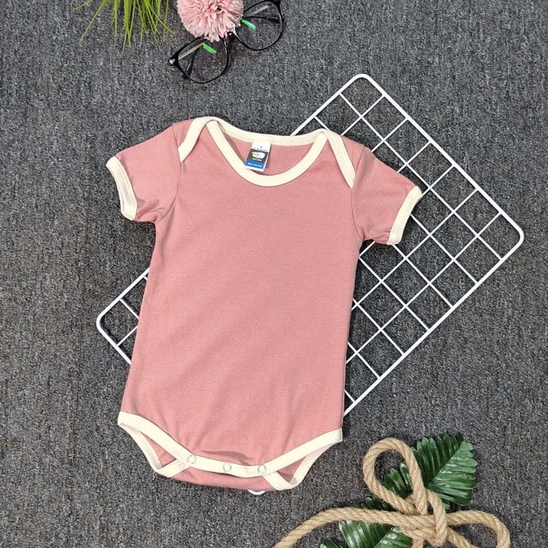 CONTRA RIB Basic Rompers - Rose Dawn/Beige