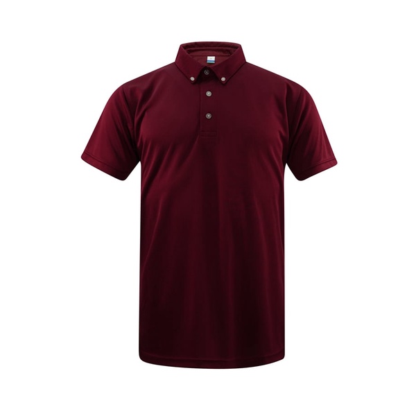 Plus Size Feathersoft Polo - Burgundy