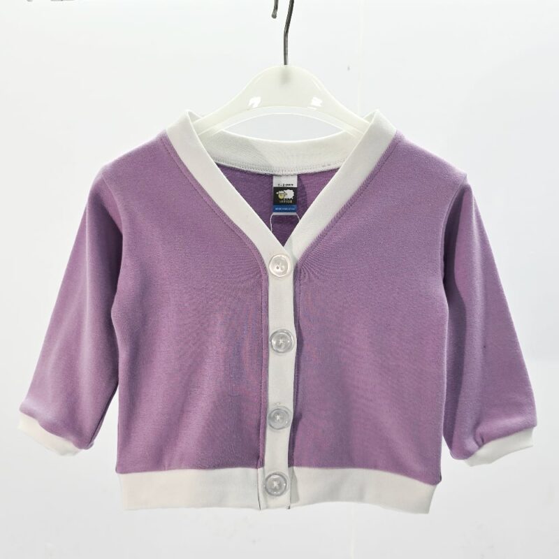 Kids Fashion Cardigan - Lavender