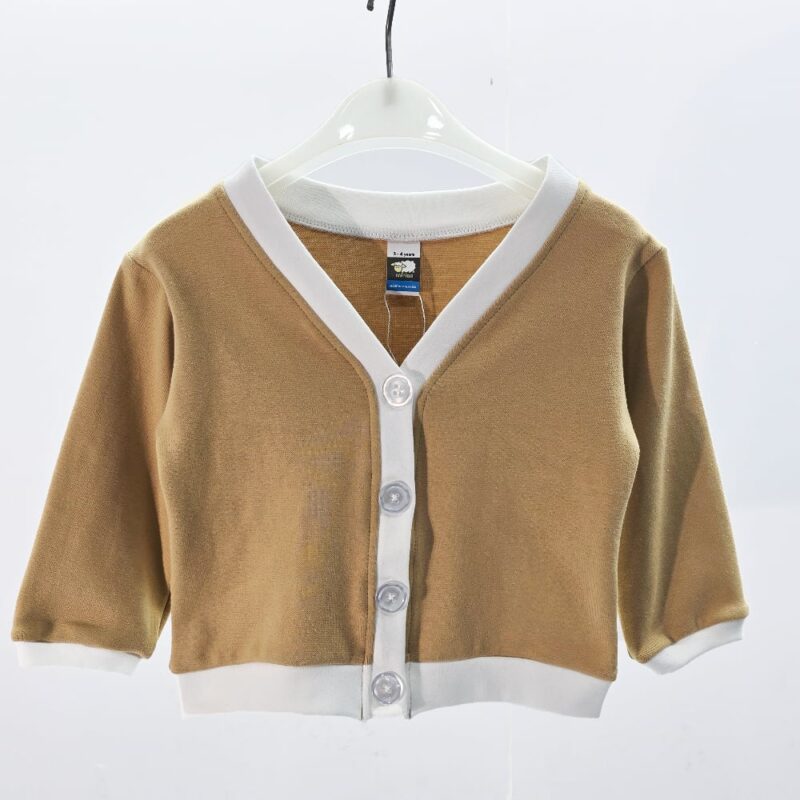 Kids Fashion Cardigan - Sand