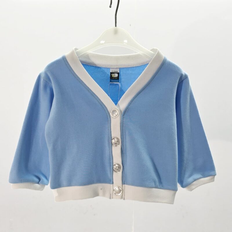 Kids Fashion Cardigan - Sky Blue