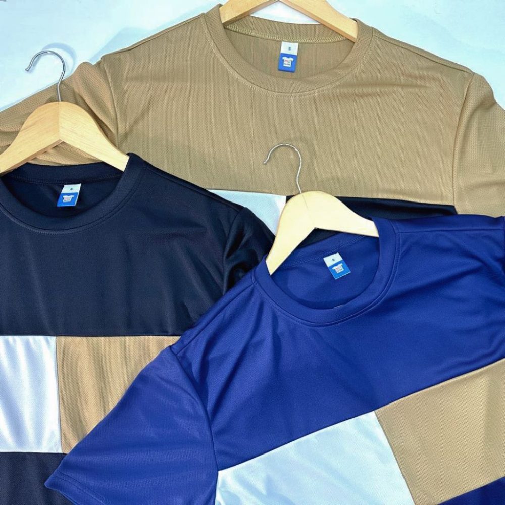 CASUAL Colourblock MF T-Shirt Detail 1