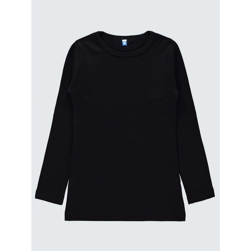 Ladies L:S Inner - Black (Front)